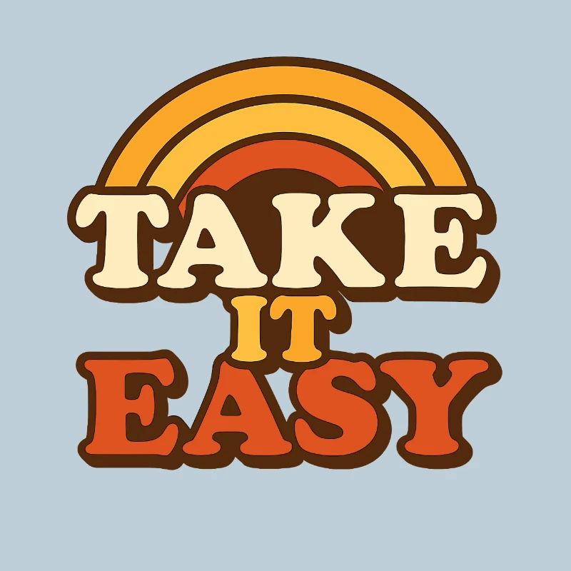 Take It Easy Retro Design