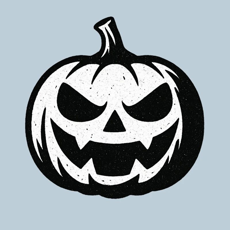 Grim Halloween Pumpkin