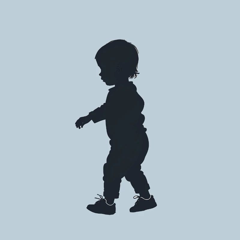 Baby - Cool Silhouette Logo
