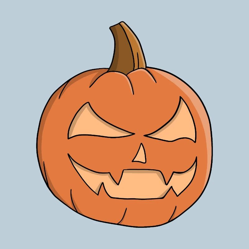 Midnight Jack-O-Lantern Grin