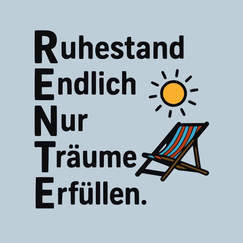 Ruhestand endlich nur Träume erfüllen!