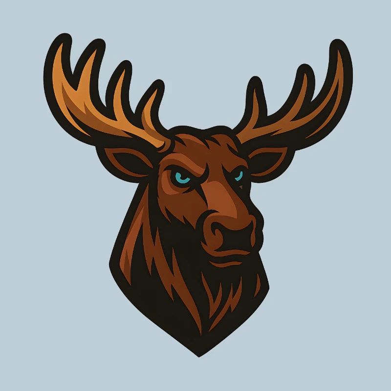 Elchkopf Illustration