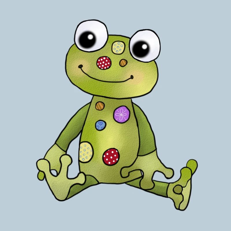 Frosch_mit_Punkten