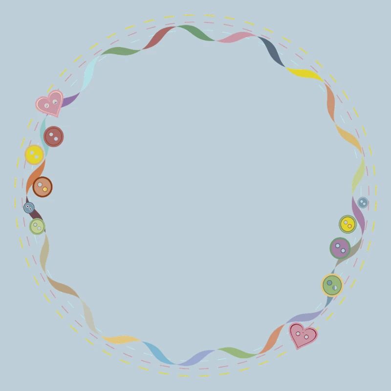 Embroidered Frame – Creative Needlework Motif