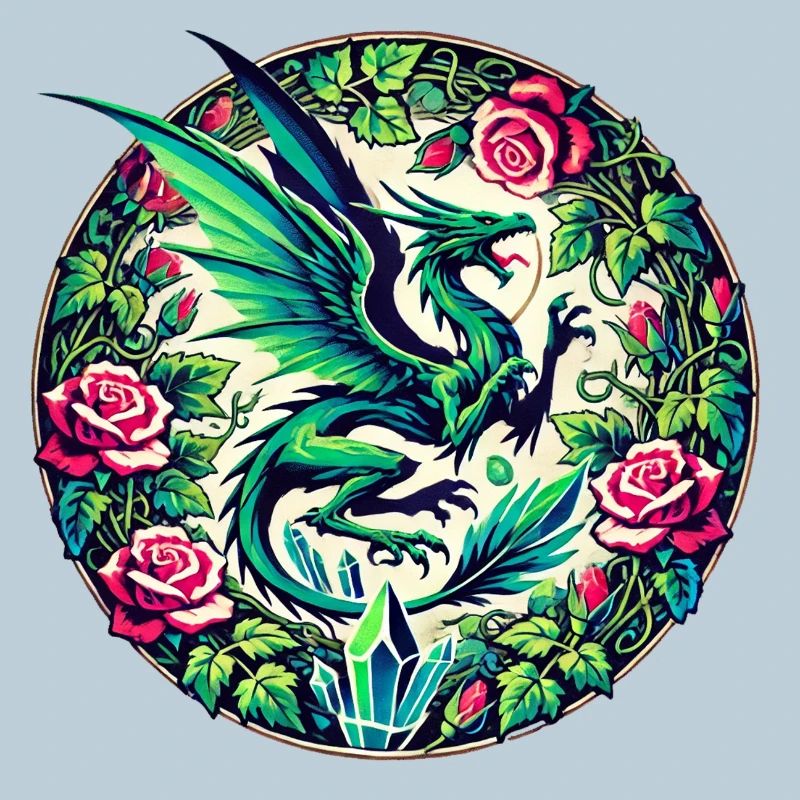 Phénix verdoyant à Rose Circle