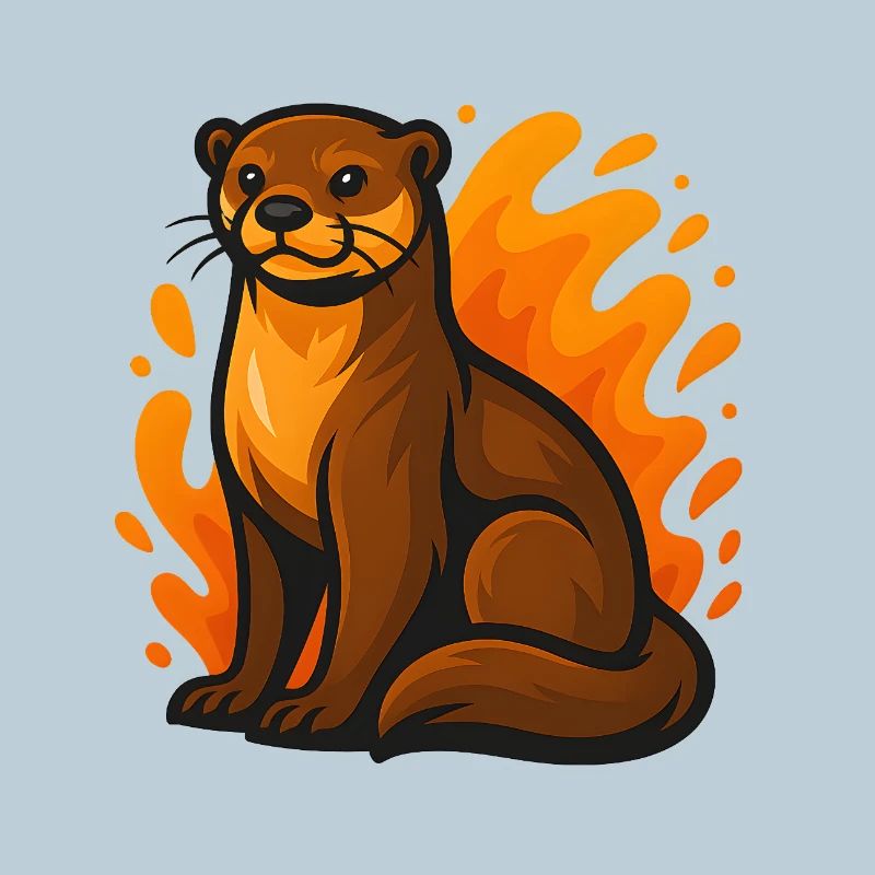 Flaming Otter