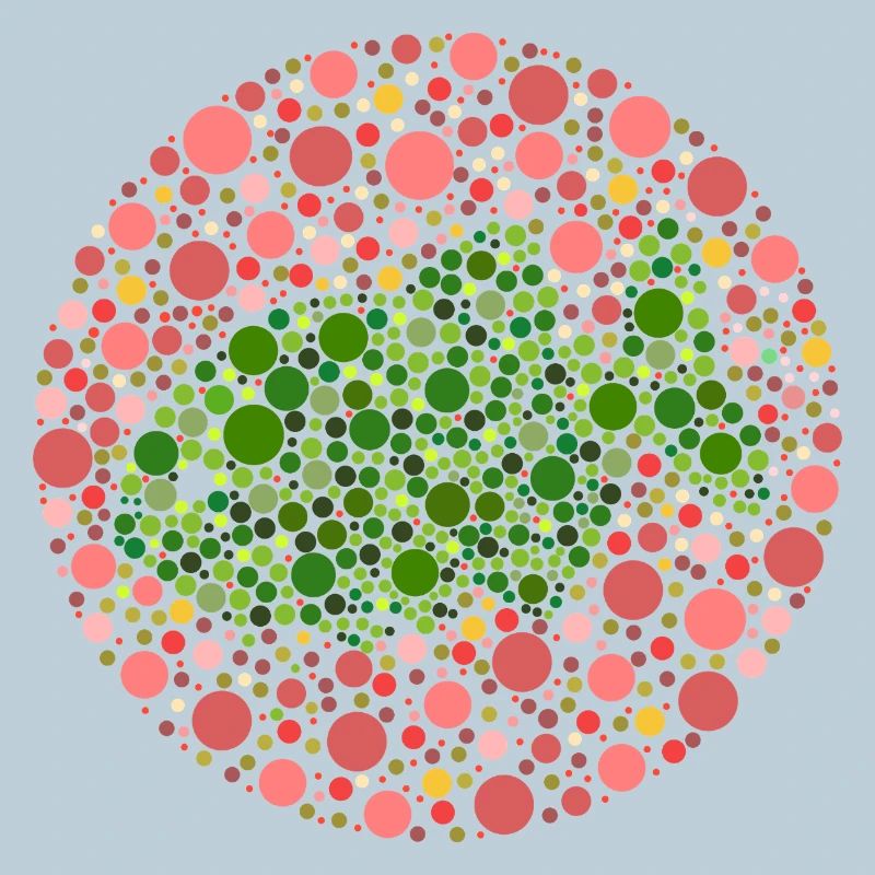 Test de couleur des poissons