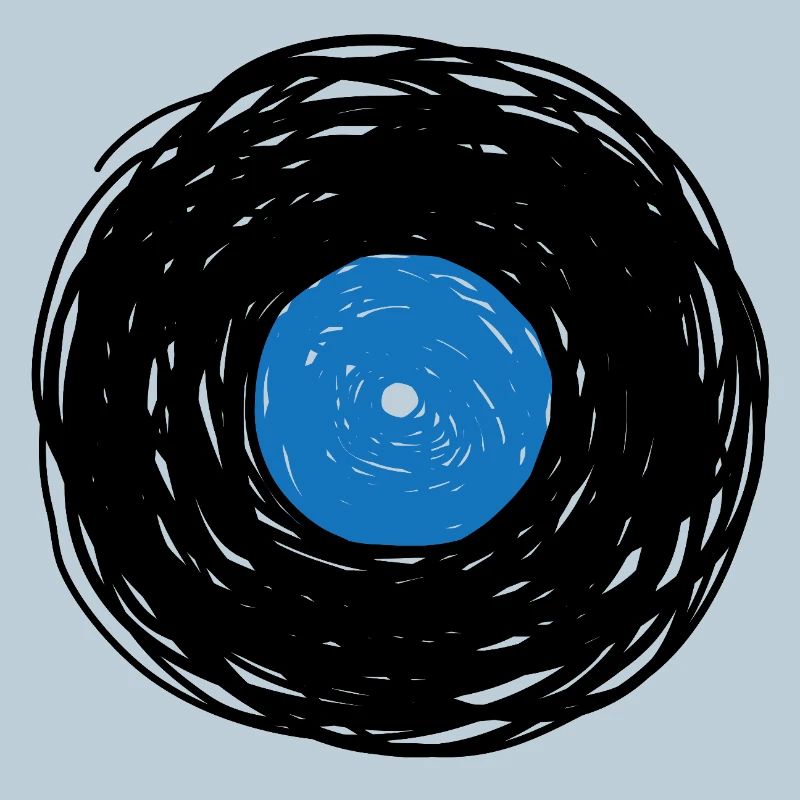 Esquisse d’album vinyle