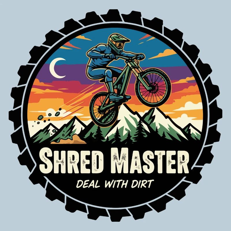 Shred Master Dirt MTB Sunset