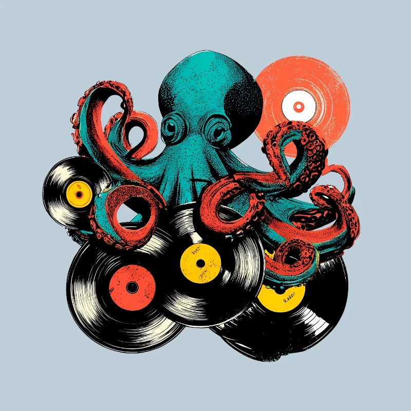 Mix vinyle Octopus