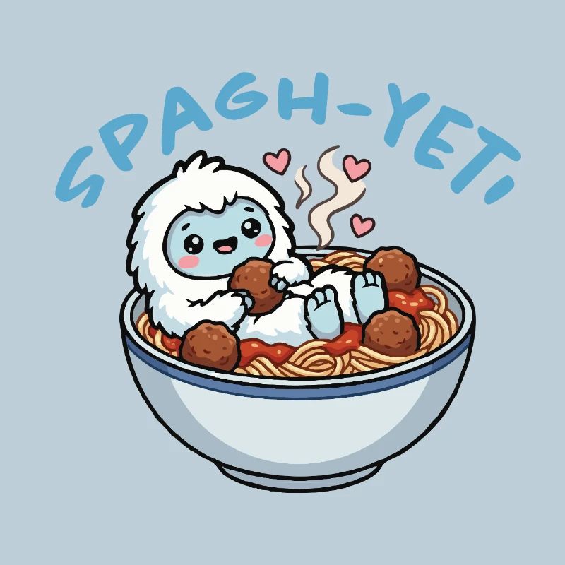 Spaghetti Yeti Cuddly Figure