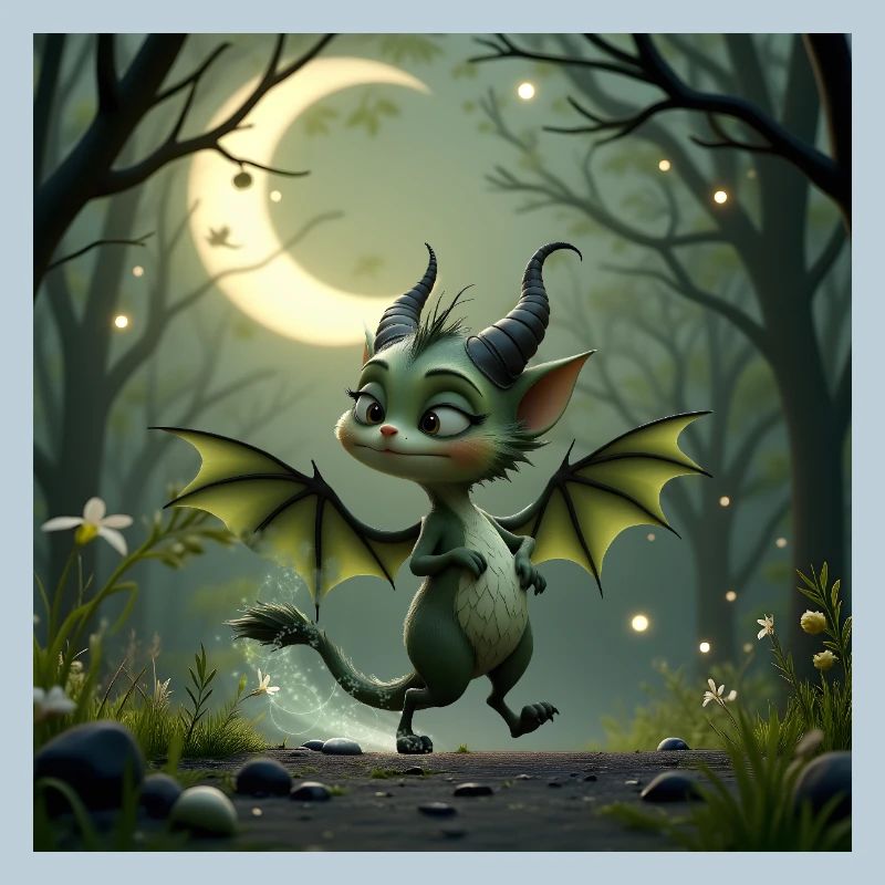 Dragon de la Nuit de la Forêt