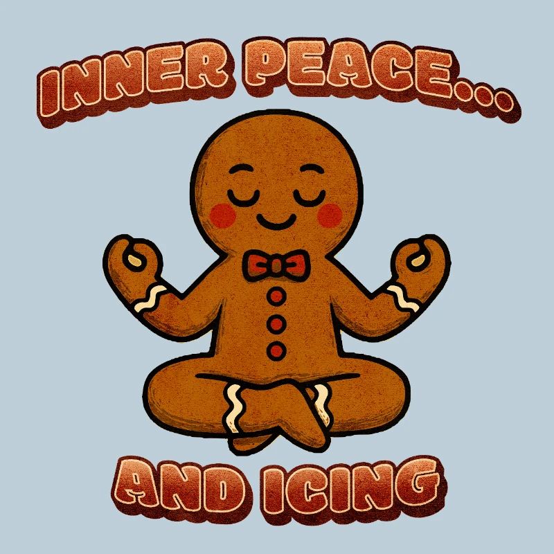 Inner Peace Gingerbread Meditationsfigur