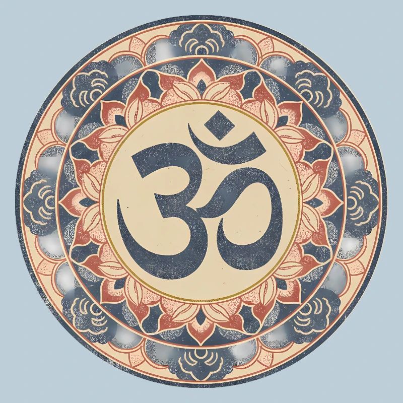 Om Mandala Zen Muster
