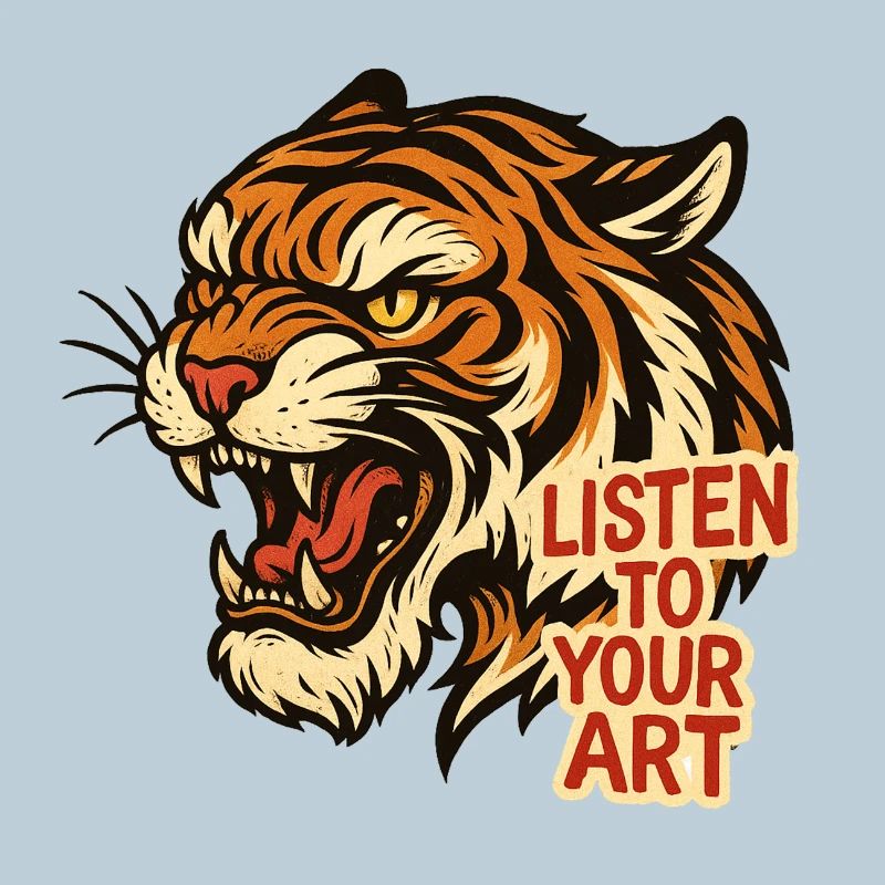 Tiger Roar : Écoutez votre art