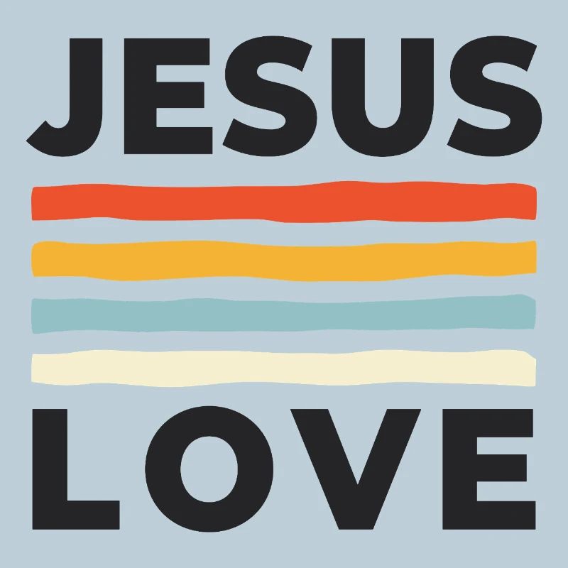 Jesus Love Christliche Nächstenliebe