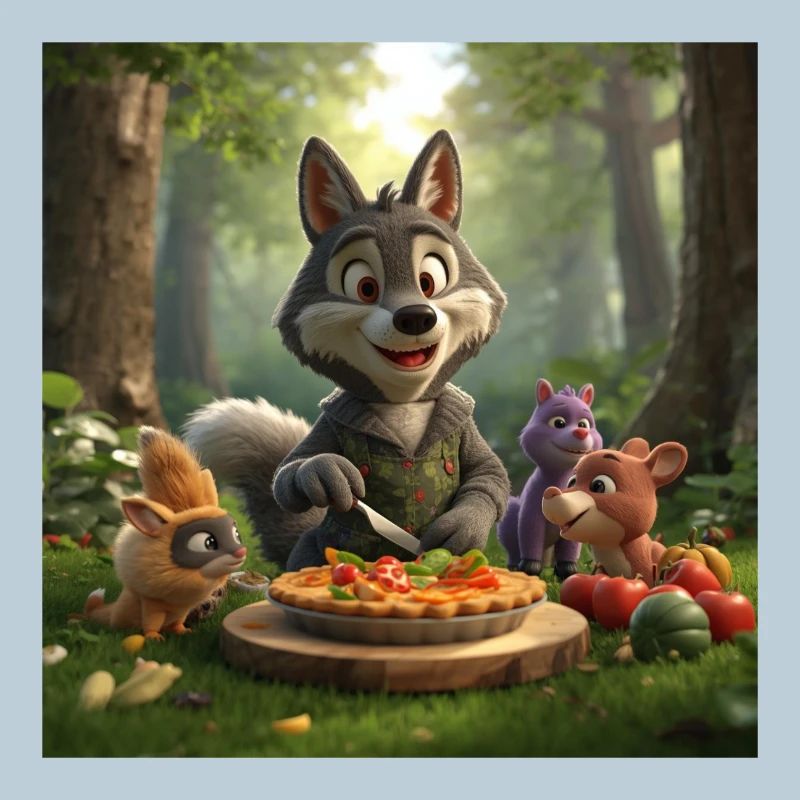 wolf, grey wolf, plush wolf