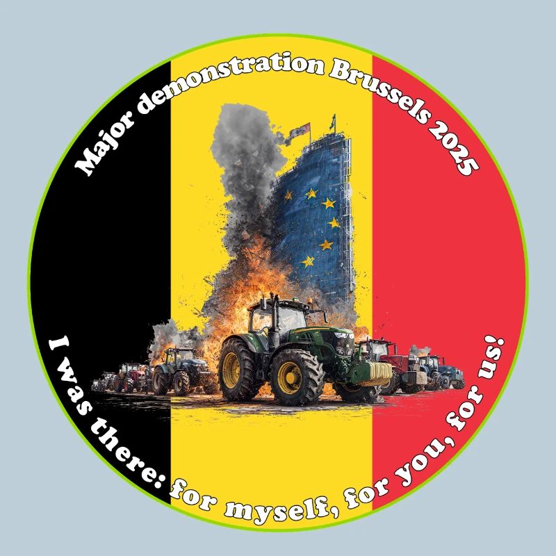 Bauernproteste in Brüssel 2025