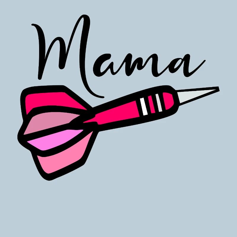 Maman joueuse de fléchettes