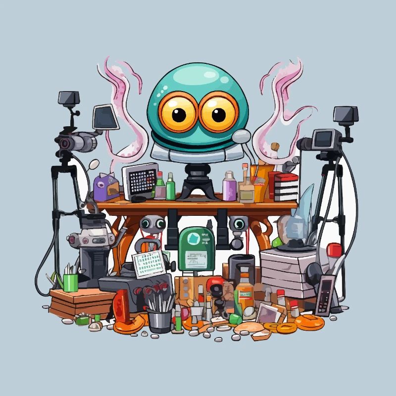 Kreativer Gadget-Workshop Alien