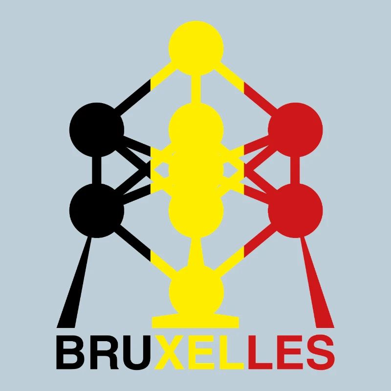 Atomium Brussels – Ikone der belgischen Flagge