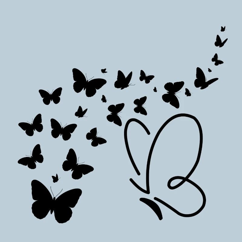 Butterfly soaring