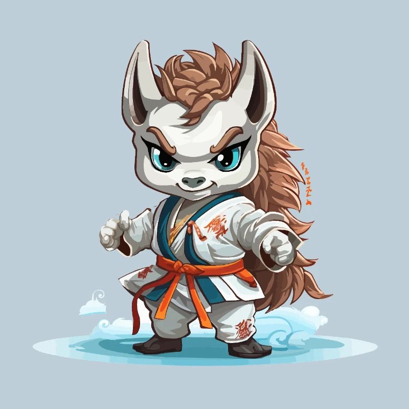 Fierce Snow Fox