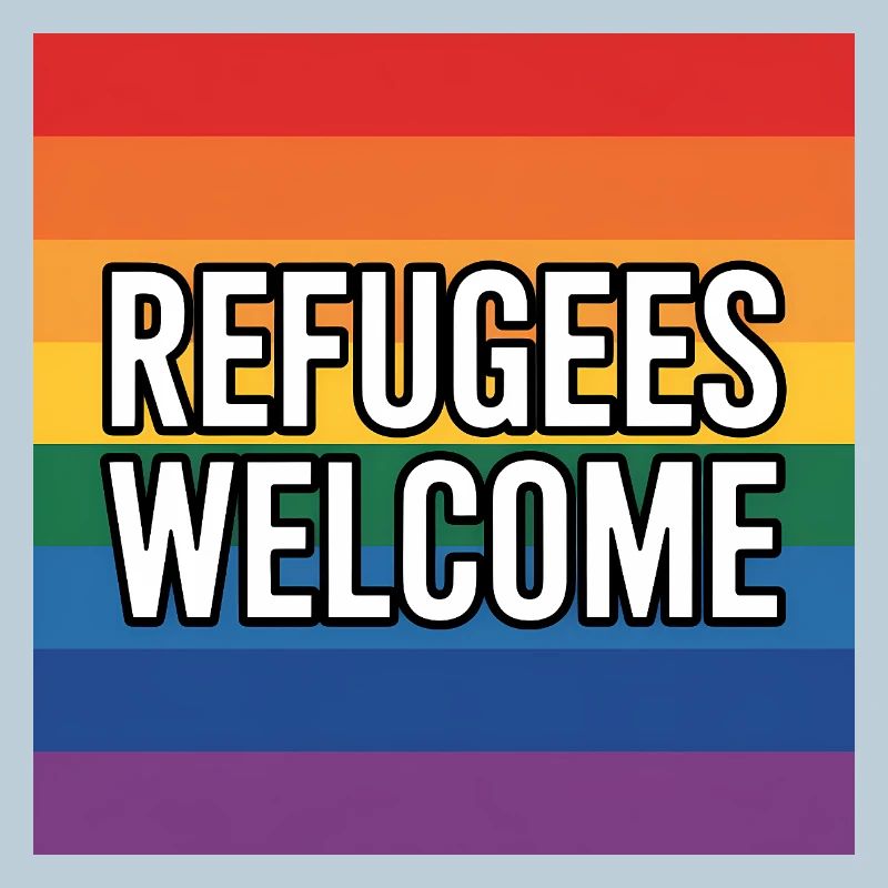 Refugees Welcome - Antifascist Merch