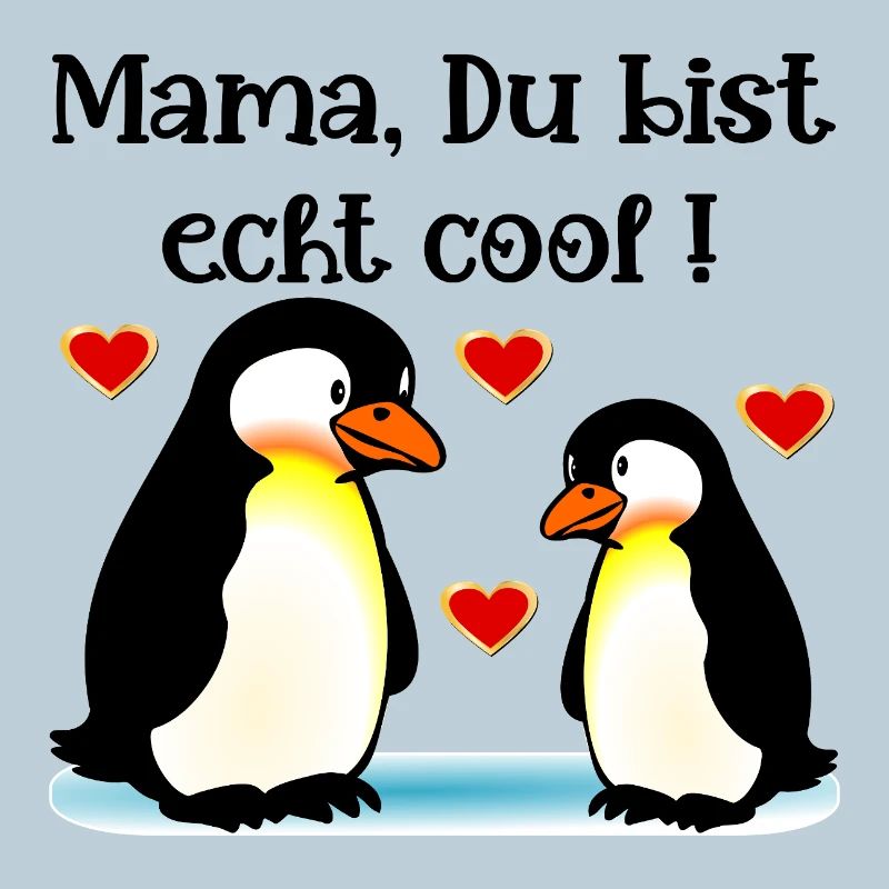 Compliments Mom Mother's Day Penguins