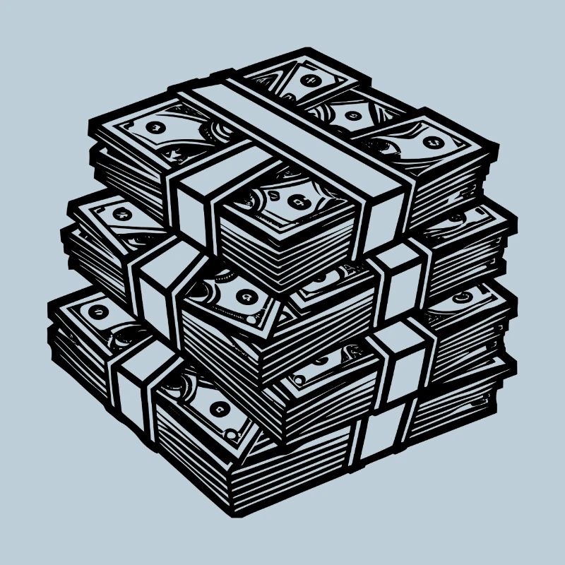 Big stack of money