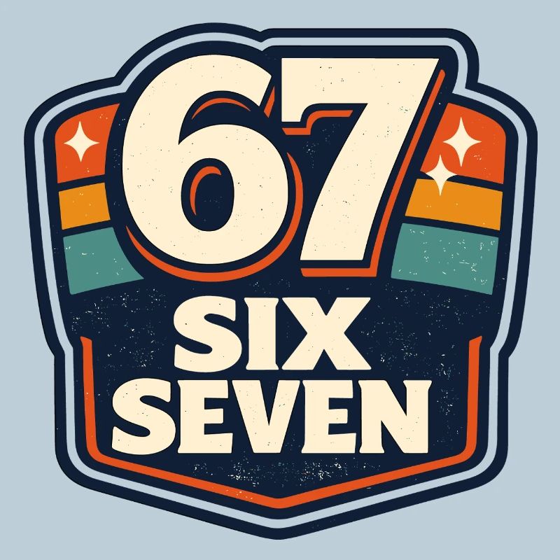 67 Six Seven Meme Funny Gift