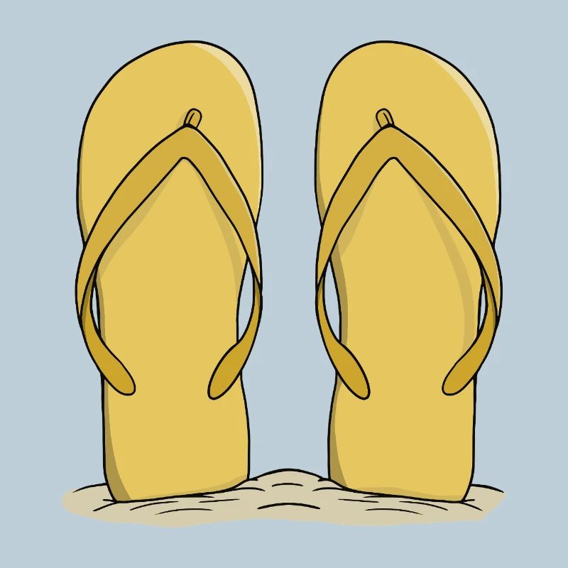 Sunny Beach Flip-Flops