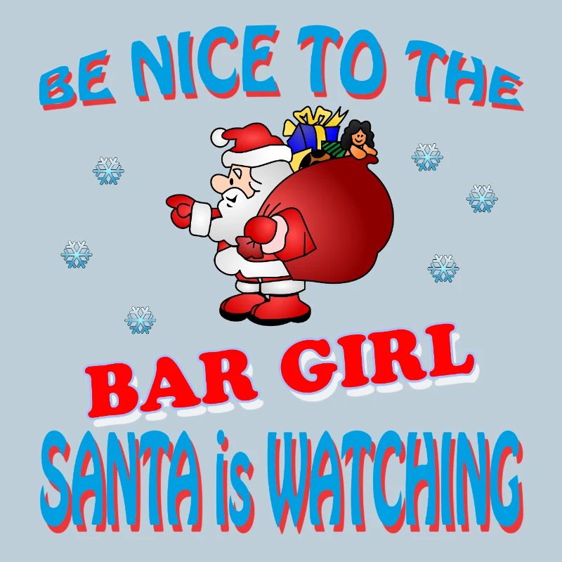 FILLE DU BAR DU PÈRE NOËL