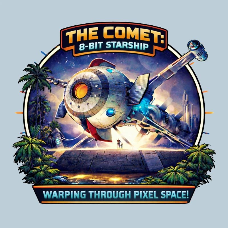 La Comète – Vaisseau 8-Bit