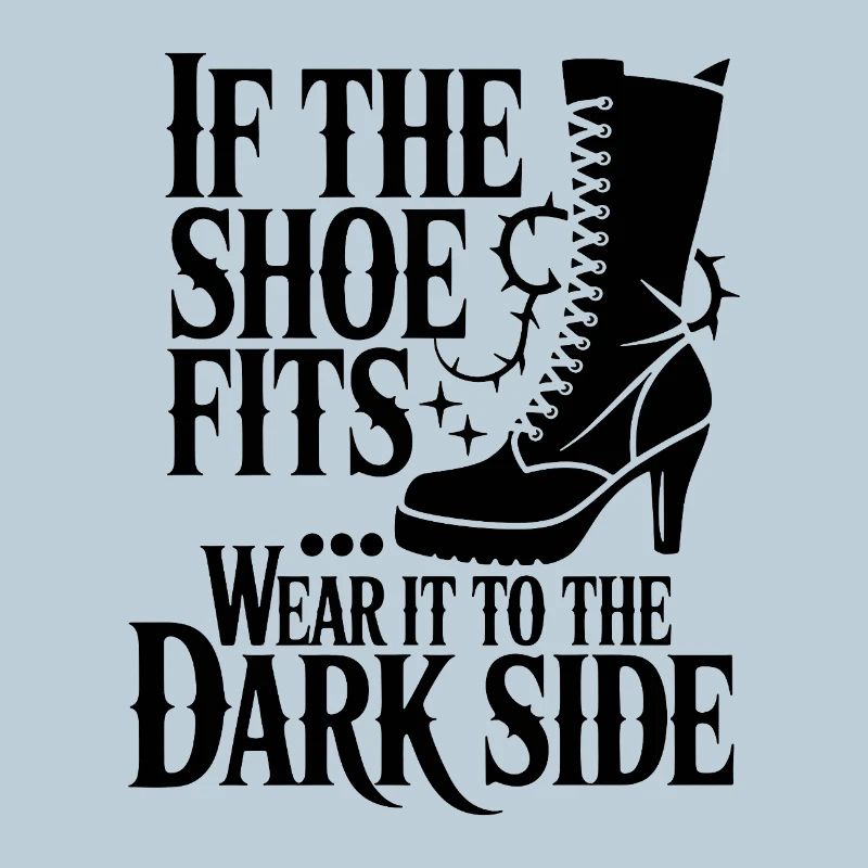 Diction du côté obscur du design de chaussures