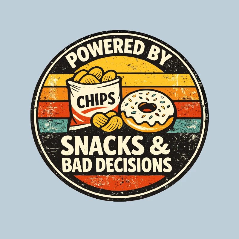 Powered by Chips – Snacks & Bad Decisions