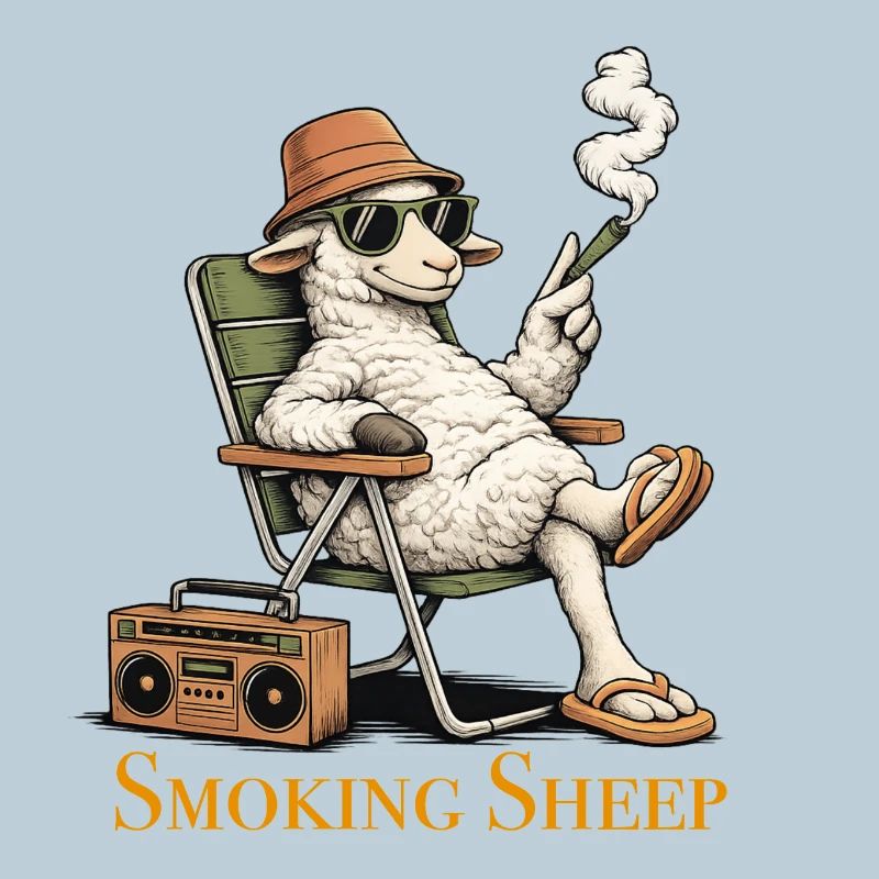 Smoking sheep in chill mode