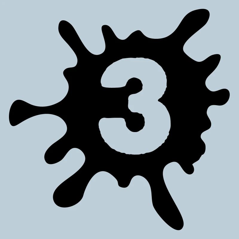 3 Klecks