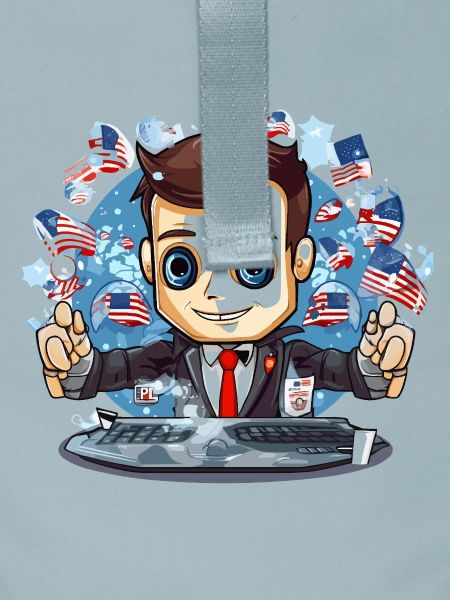 American Flags TechDJ Motif