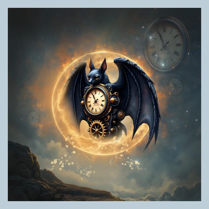 Steampunk Winged Watch