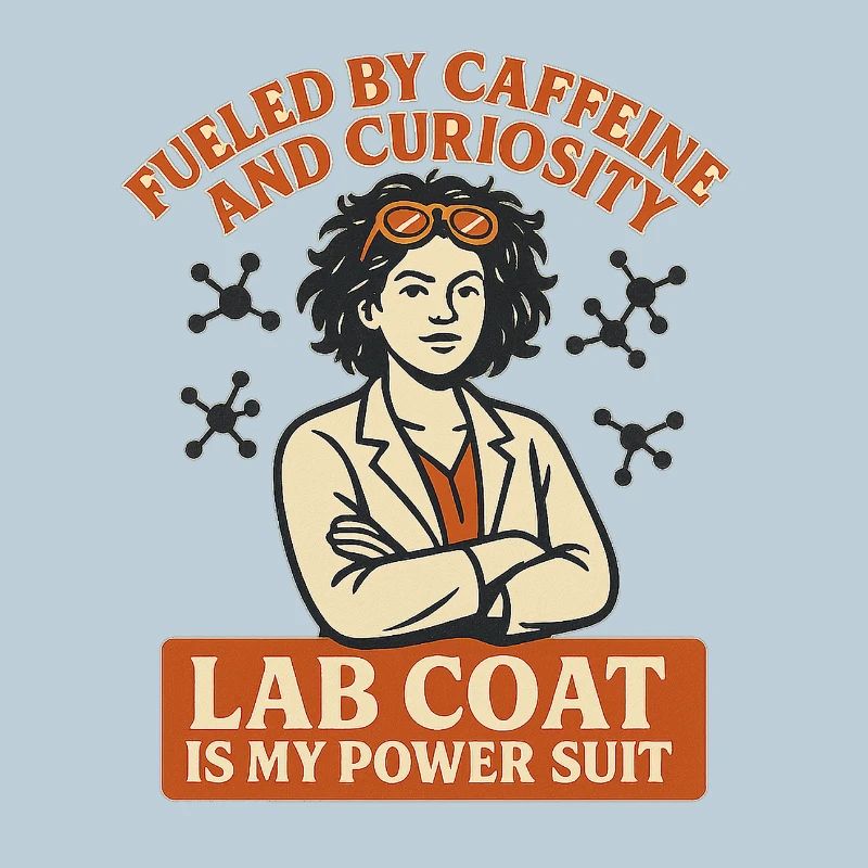 Laborkittel Power-Suit Kaffee