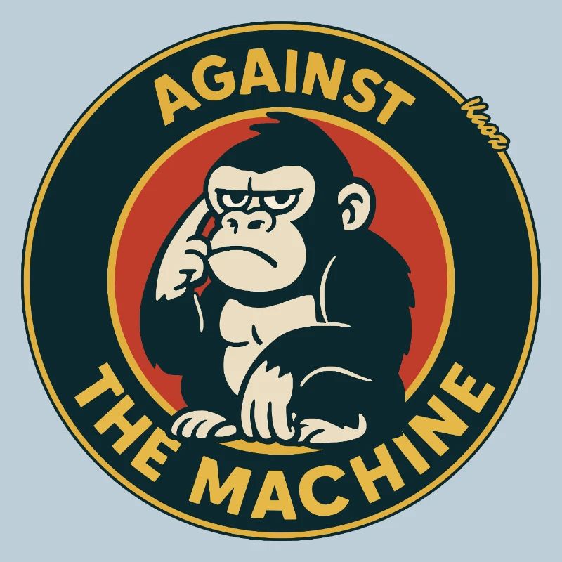 Logo Gorille contre la machine
