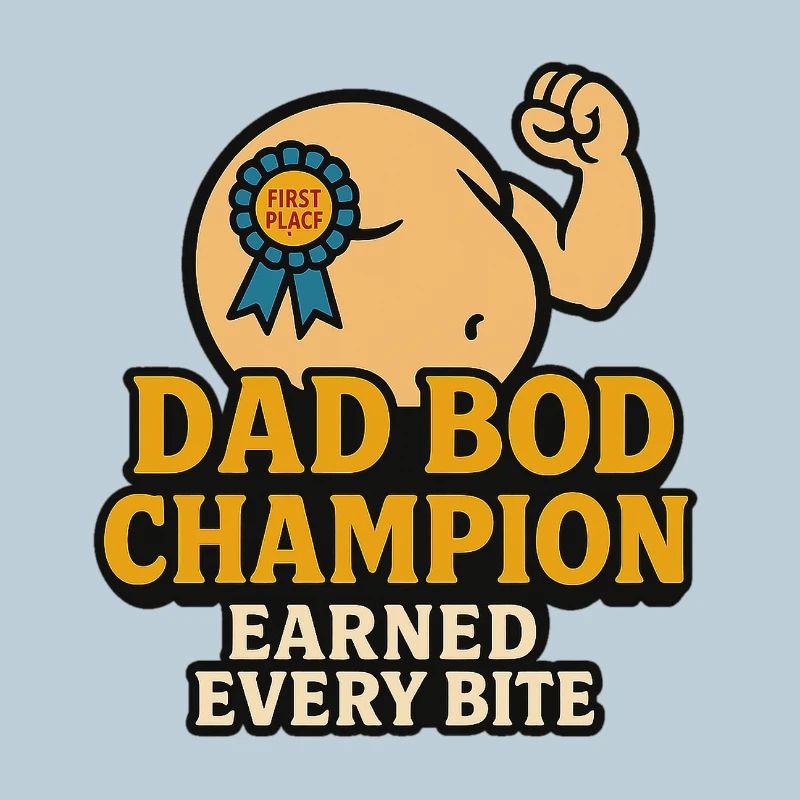 Champion du corps de papa – Mérité chaque bouchée Drôle de Shir