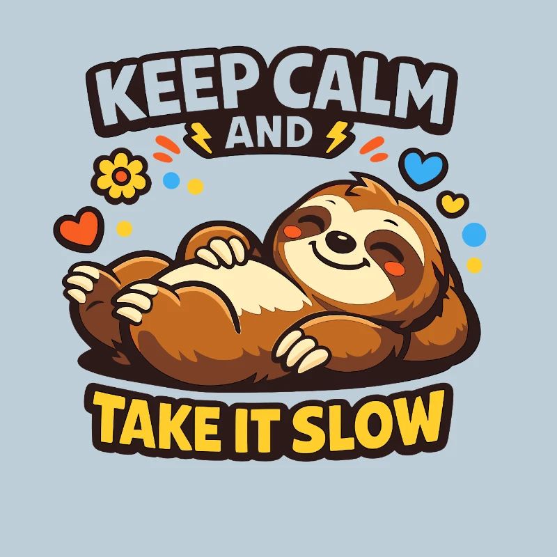 Sloth Rest Take It Slow