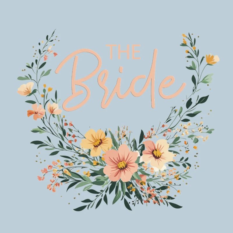 THE BRIDE! BOHO BLUMEN