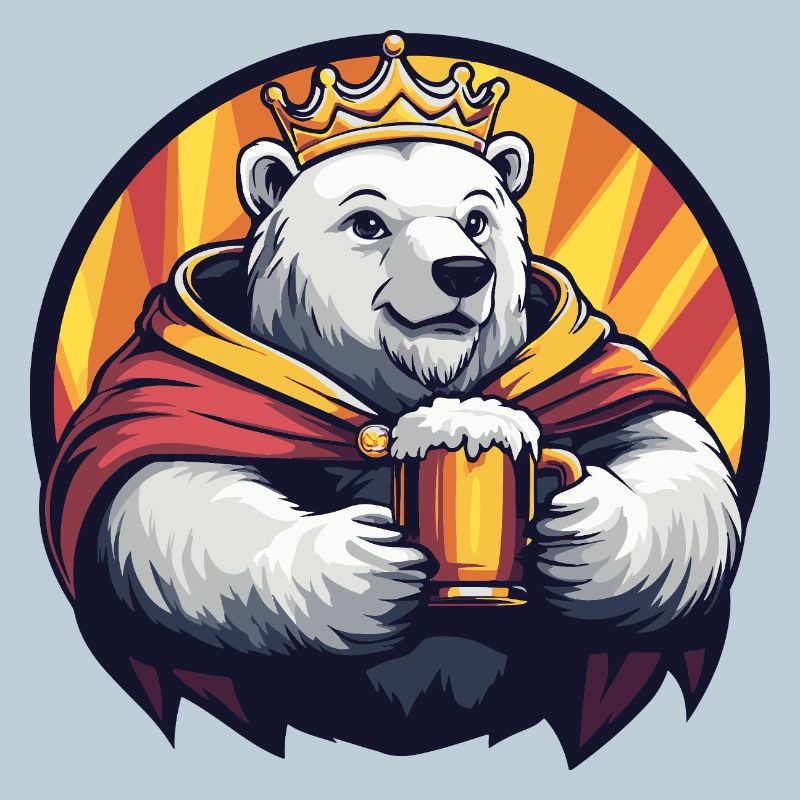 Polar Bear Beer Funny