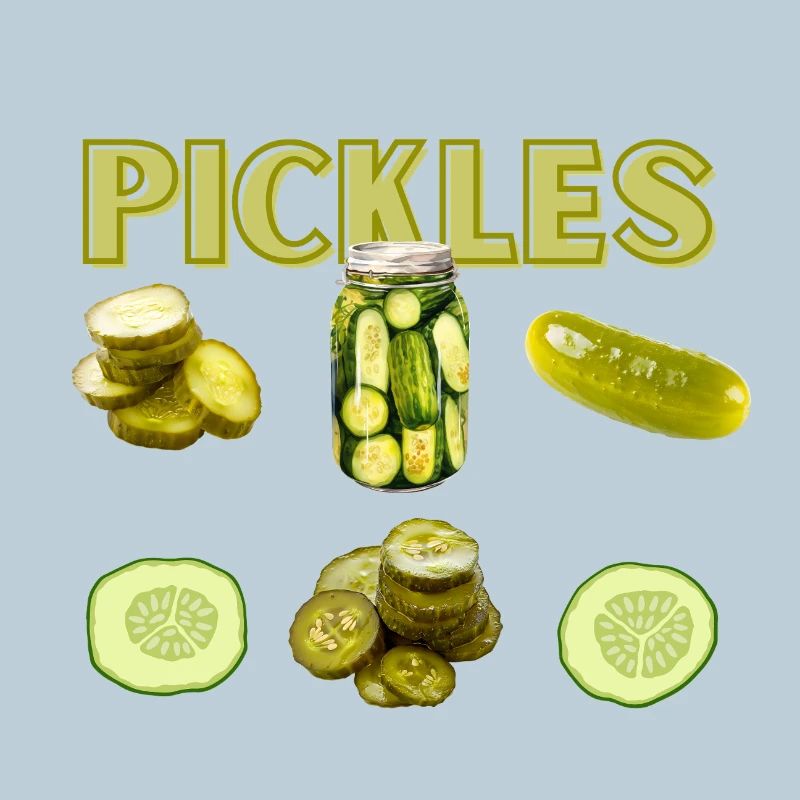 Amateur de cornichons concombre drôle