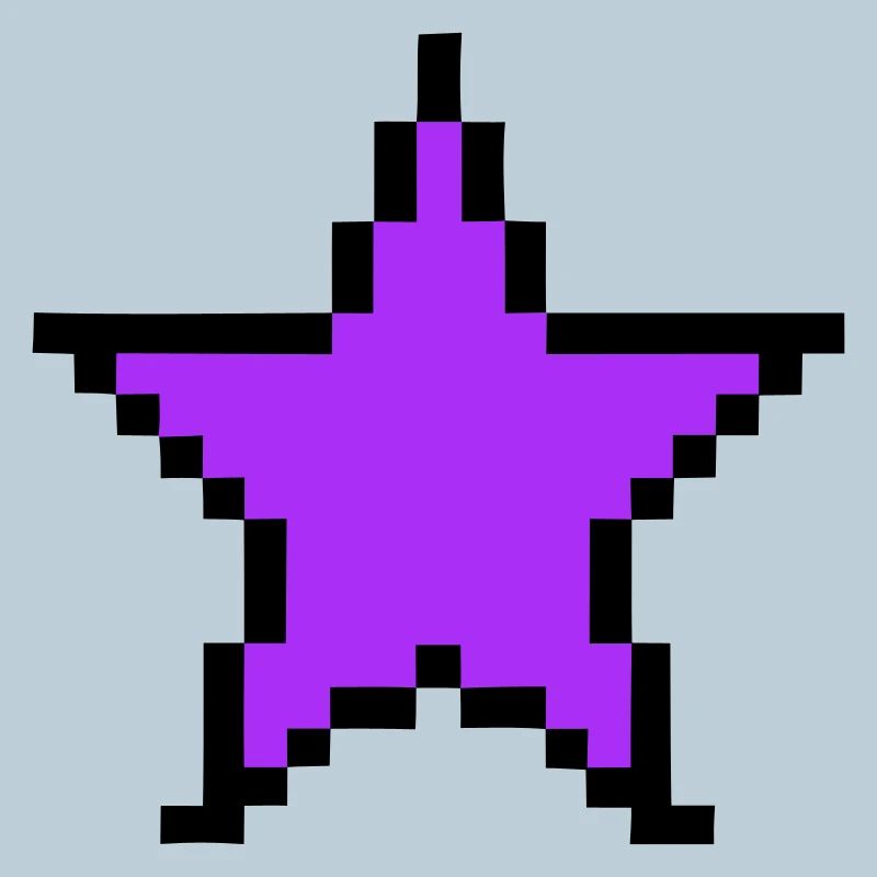 Pixel Stern 8-Bit Power Up