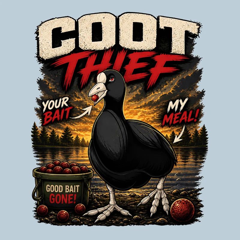 Casting Thief Pêche à la carpe Style drôle