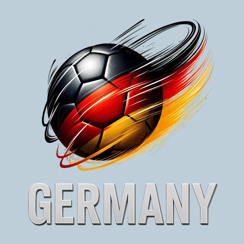 Germany Flame Kick Football